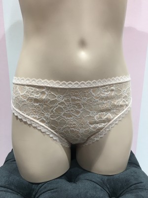 Трусики Виктория Сикрет Bikini Panty бежевого цвета