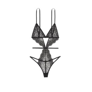 Боди Victoria’s Secret Very Sexy Strappy Black Lace