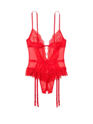 Мереживне боді Very Sexy Lace Babydoll Lipstick