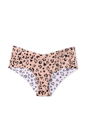 Tрусики бесшовные Виктория Сикрет Cheeky Panty Leopard print