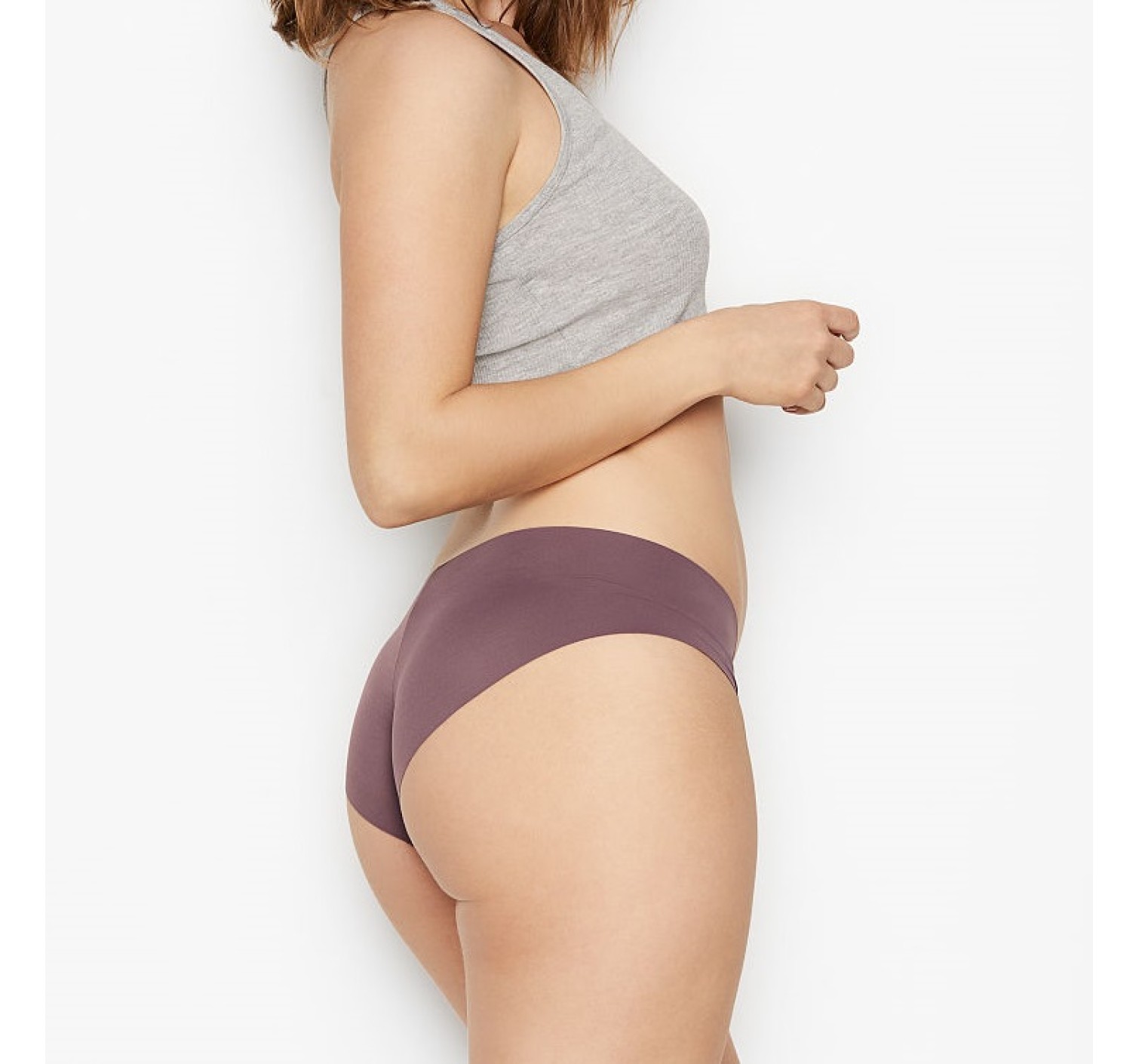 Трусики бесшовные Виктория Сикрет Hiphugger Panty Purple