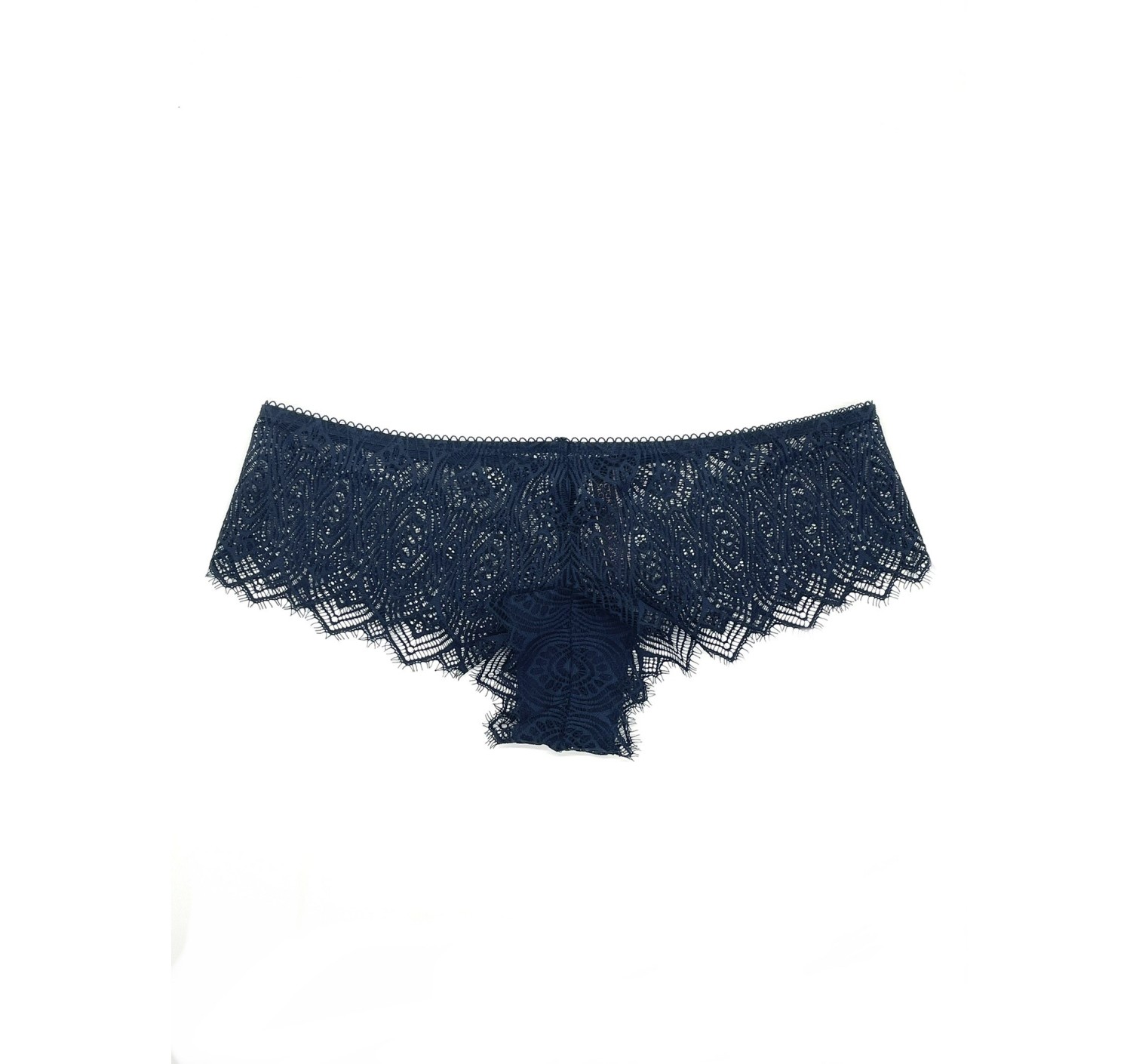 Трусики Victoria's Secret Very Sexy Peacock Lace Night Blue Cheeky Panty