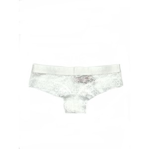 Трусики чики Victoria's Secret PINK White Lace Cheeky Panty