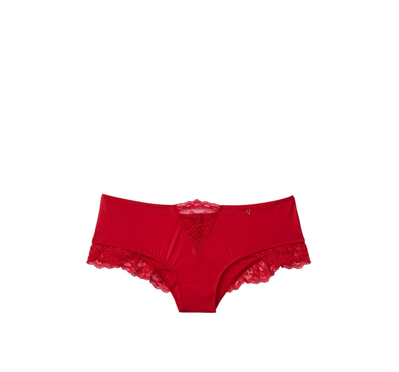 Трусики чіки Victoria's Secret Very Sexy Lace Cheeky Panty Lipstick