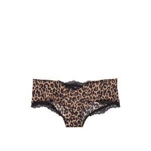Трусики чики Victoria's Secret Very Sexy Lace Cheeky Panty Leopard