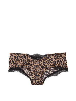 Трусики чики Victoria's Secret Very Sexy Lace Cheeky Panty Leopard