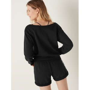 Спортивний костюм Victoria's Secret SPORTShort Fleece set Black