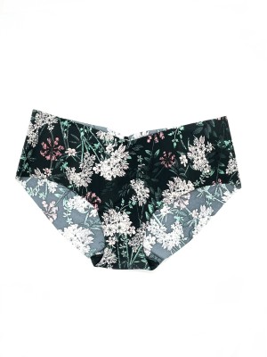 Трусики безшовні Victoria's Secret No show Hiphugger panty Flower print