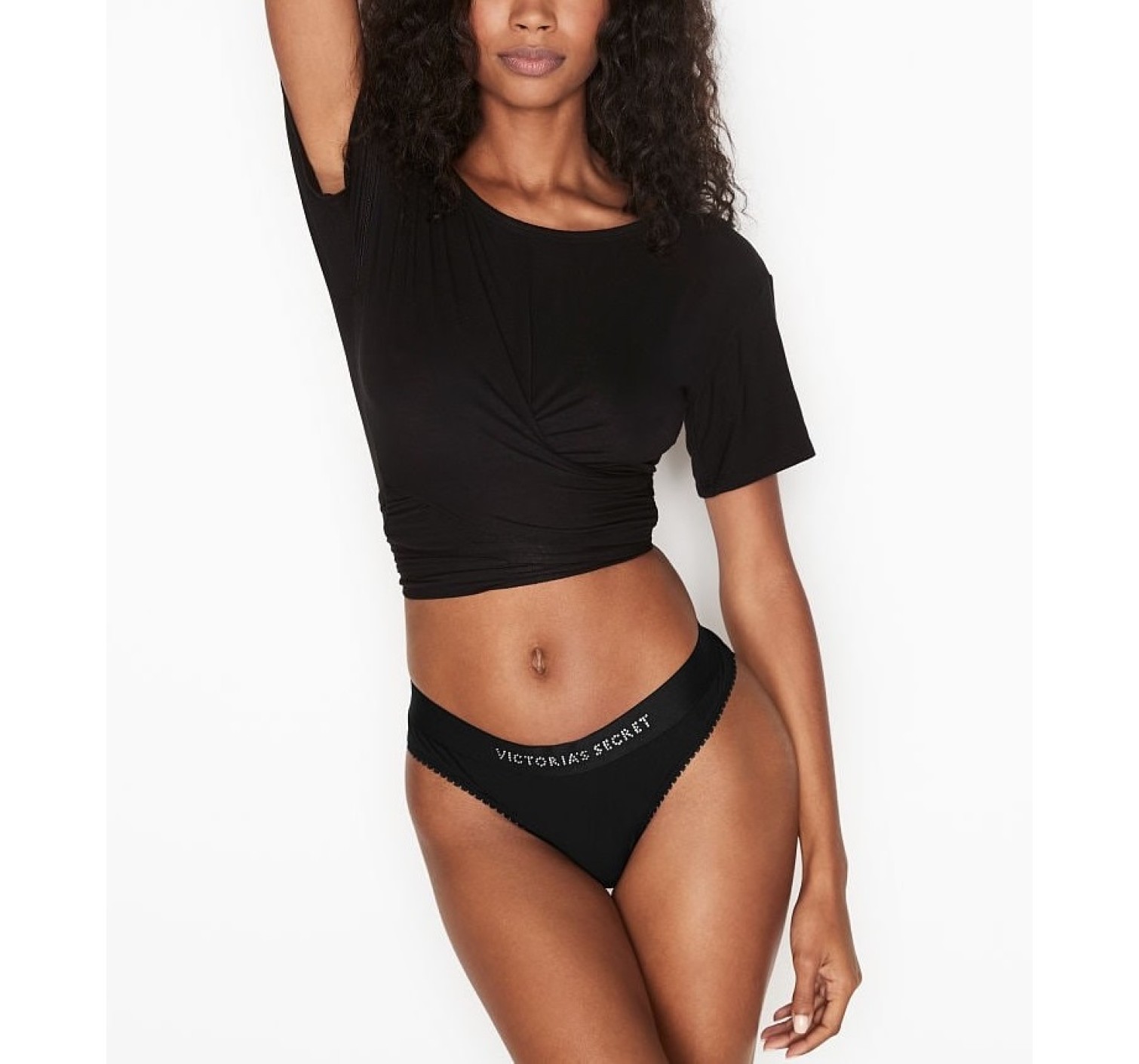Трусики Victoria's Secret Very Sexy Embellished Logo Thong Panty