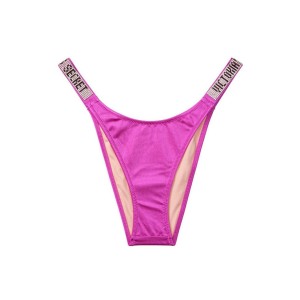 Бикини Виктория Сикрет c двойным пушап Shine Strap SWIM Fuchsia