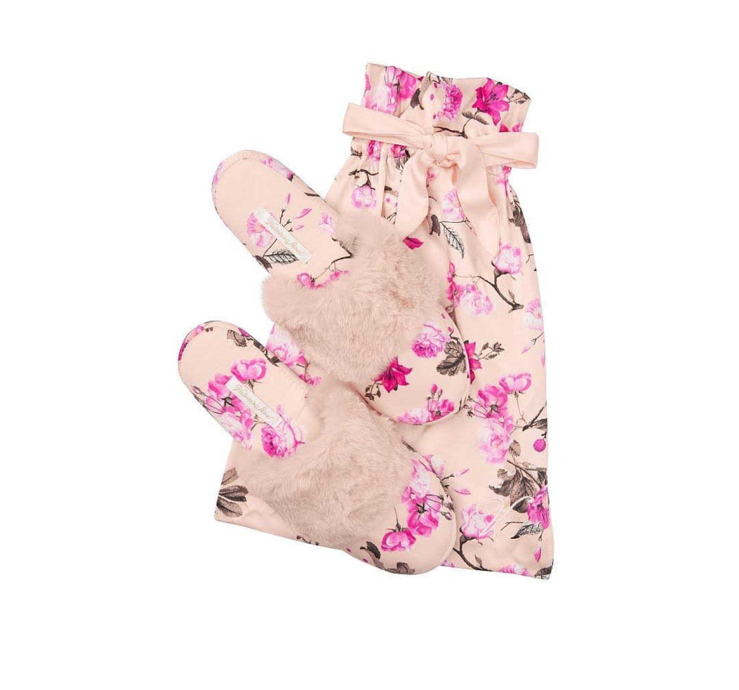 Домашні капці VS Signature Satin Slipper Floral Print