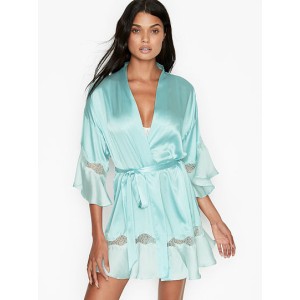 Халат Victoria’s Secret Flounce Robe Opal Blue