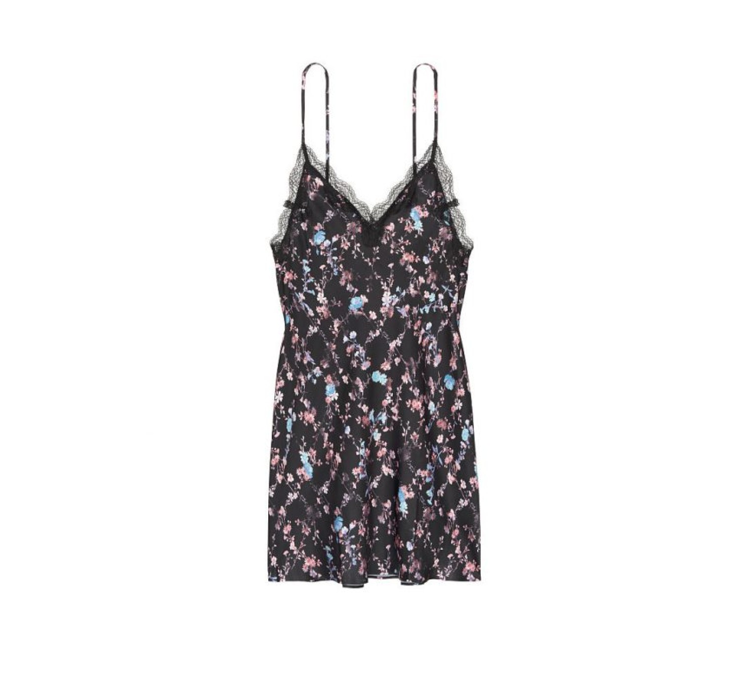 Пеньюар Victoria’s Secret Satin Slip Dress Floral print