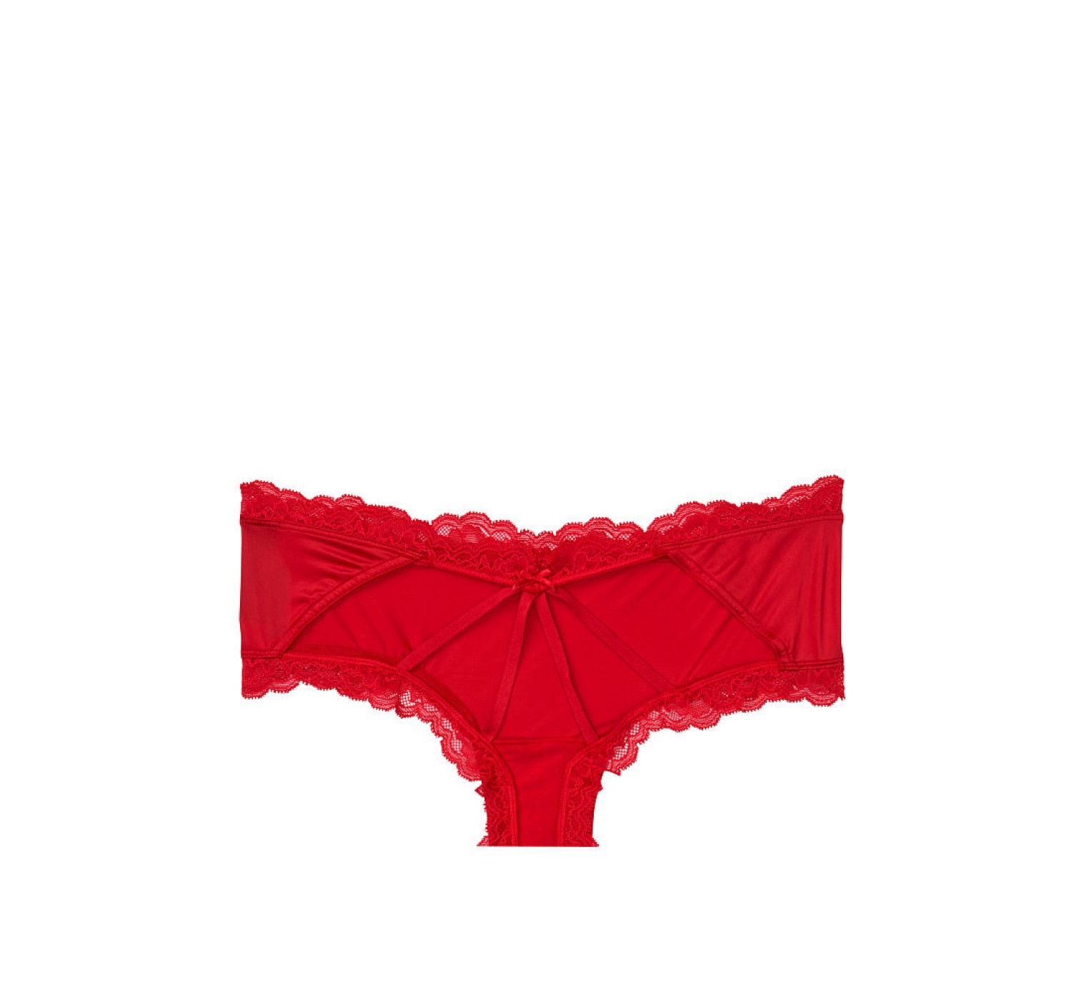 Трусики Victoria’s Secret Very Sexy Lace Strappy Cheeky panty Lipstick❤️