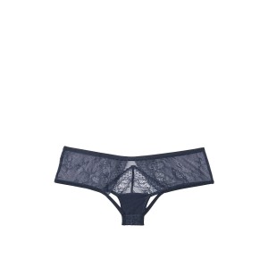 Трусики чики Victoria’s Secret Very Sexy Lace Cheeky panty blue