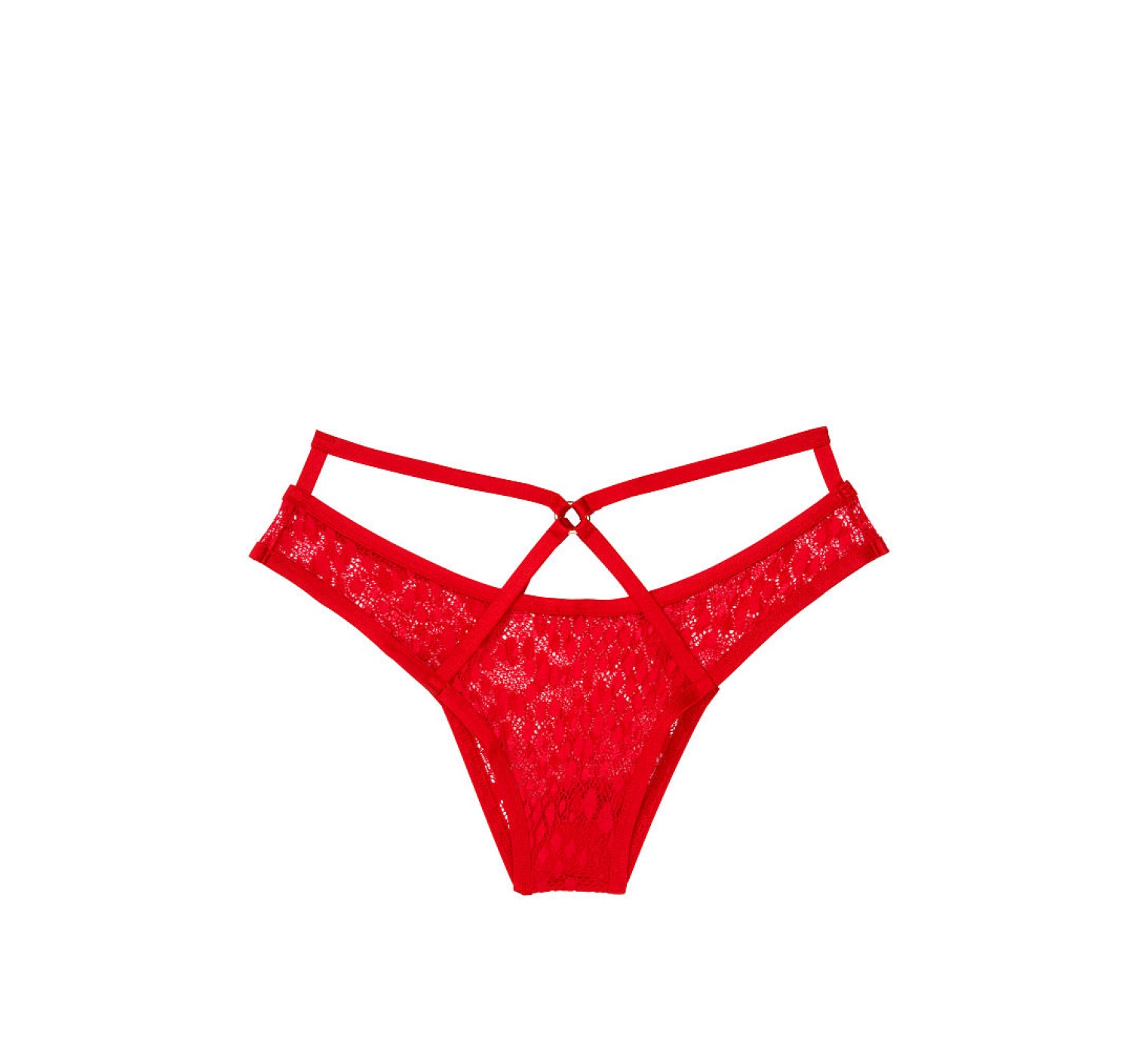 Трусики Victoria’s Secret Lipstick Snake Lace Brazilian Panty 