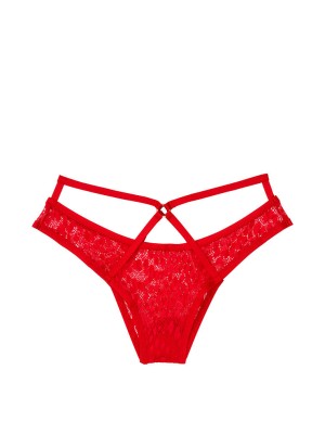 Трусики Victoria’s Secret Lipstick Snake Lace Brazilian Panty 