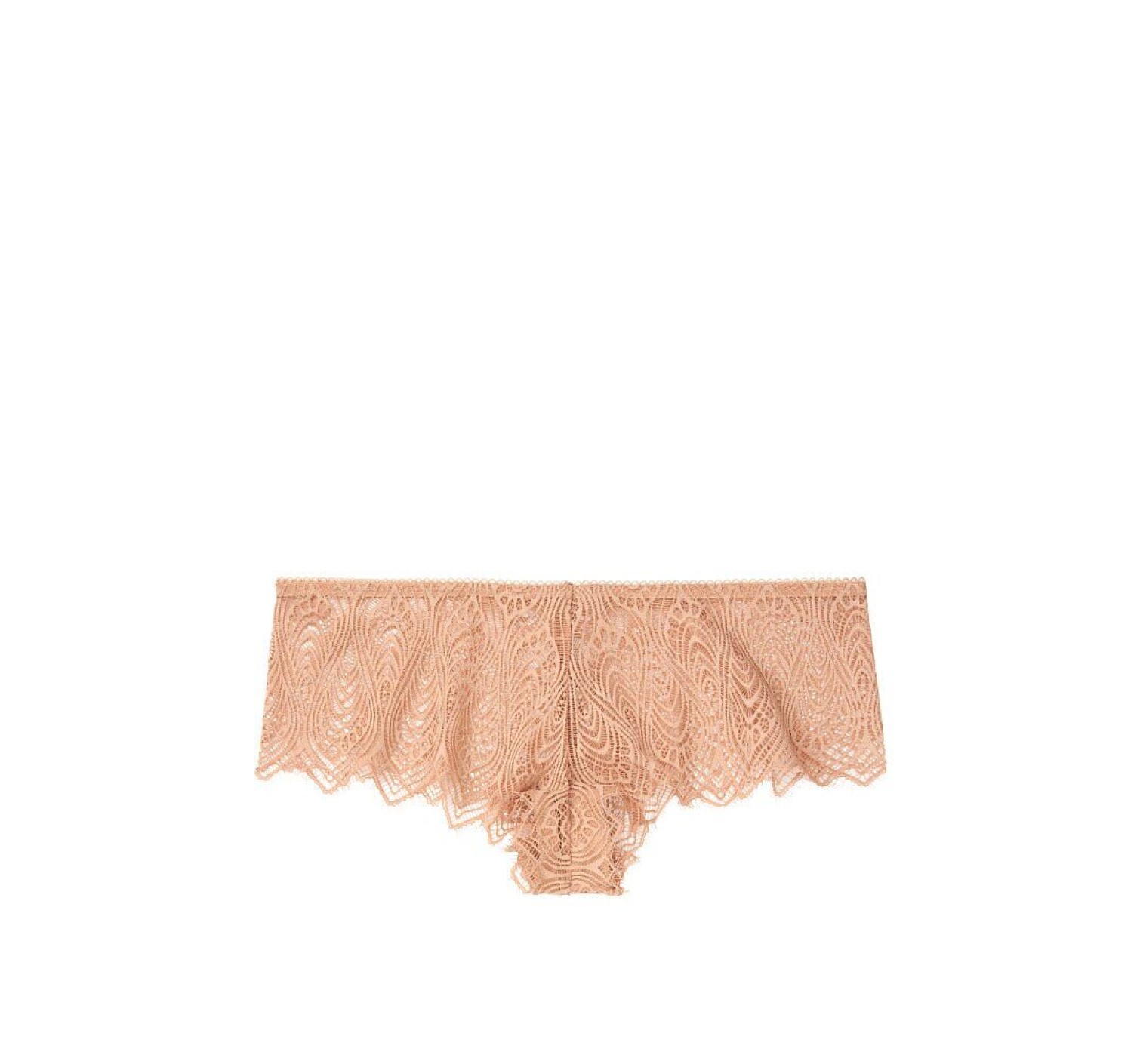 Трусики Victoria's Secret Very Sexy Peacock Lace Beige Cheeky Panty