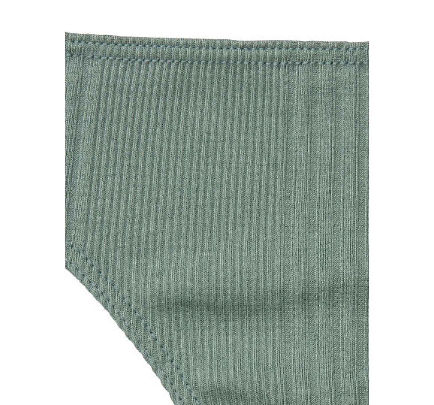 Трусики стринги Victoria's Secret Pink Ribbed Cotton Thong Panty green