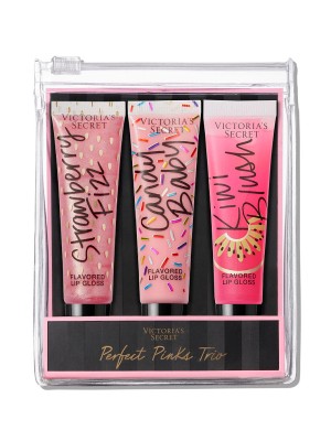 Подарочный набор блесков Victoria’s Secret Perfect Pinks Lip Trio