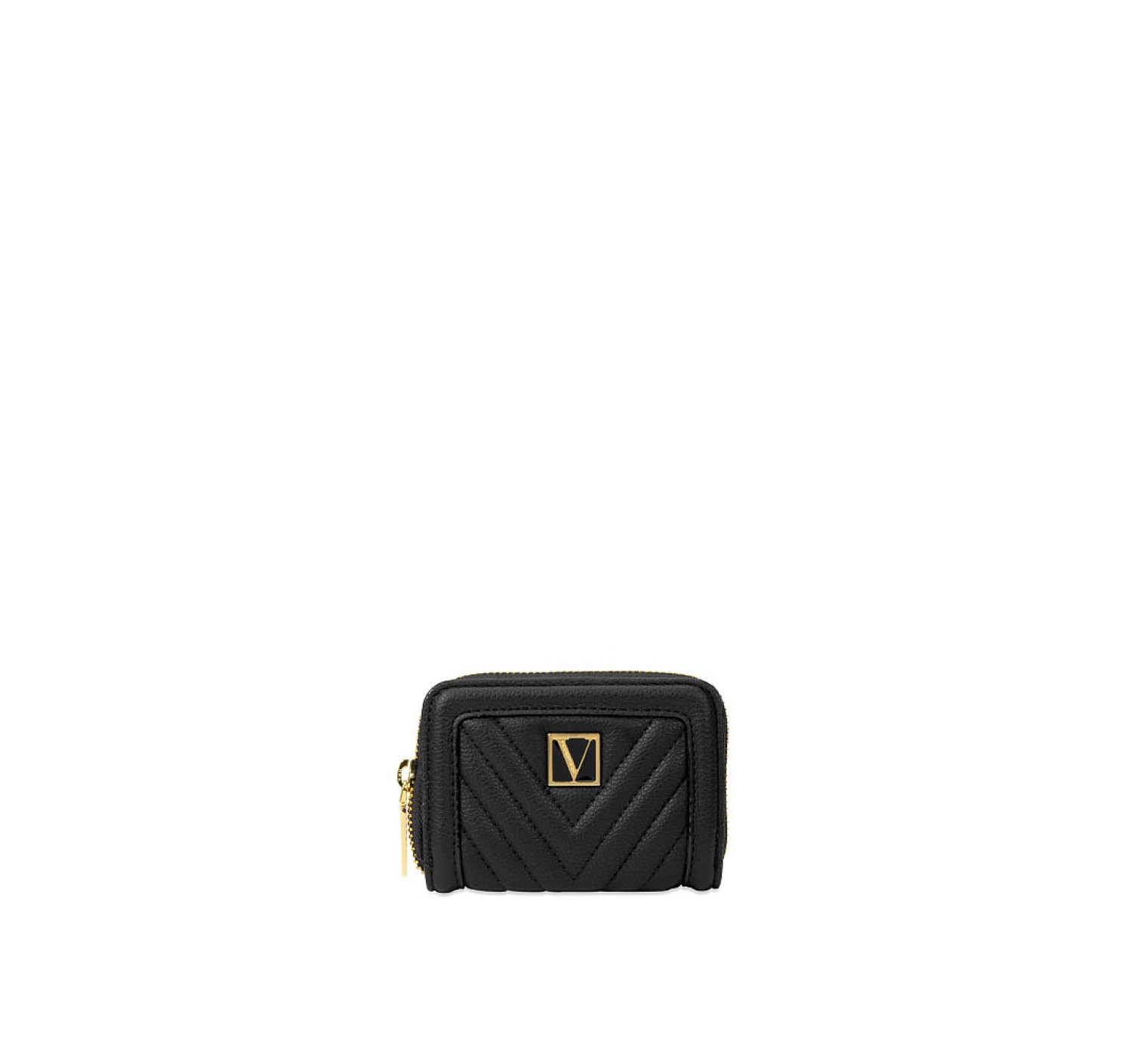 Кошелек Victoria’s Secret Small Wallet V-Quilt Black