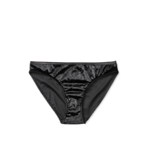 Трусики Victoria's Secret Black Velvet Bikini panty 