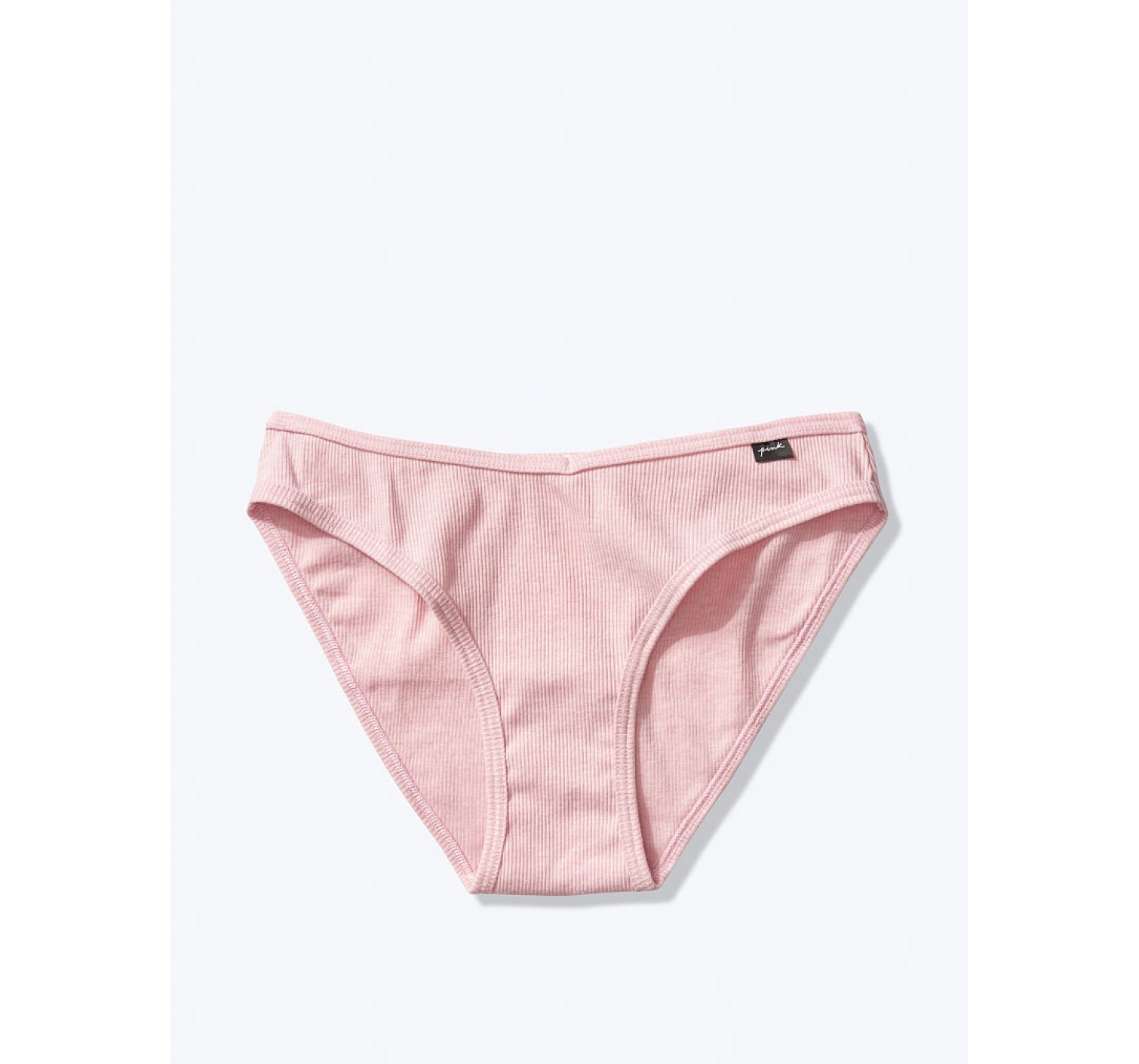 Трусики бикини Victoria's Secret Ribbed Cotton Bikini panty