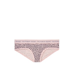 Трусики Victoria's Secret Cotton Hiphugger panty VS logo Leo print