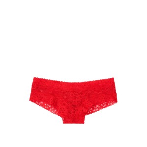Трусики чіки Victoria's Secret Lipstick Lace Cheeky panty