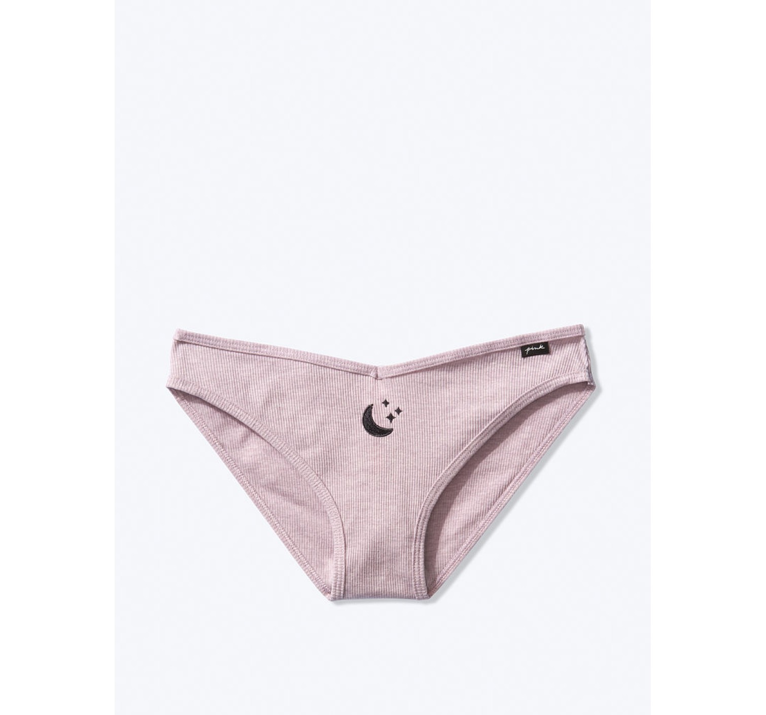 Трусики бикини Victoria's Secret Ribbed Cotton Thong panty