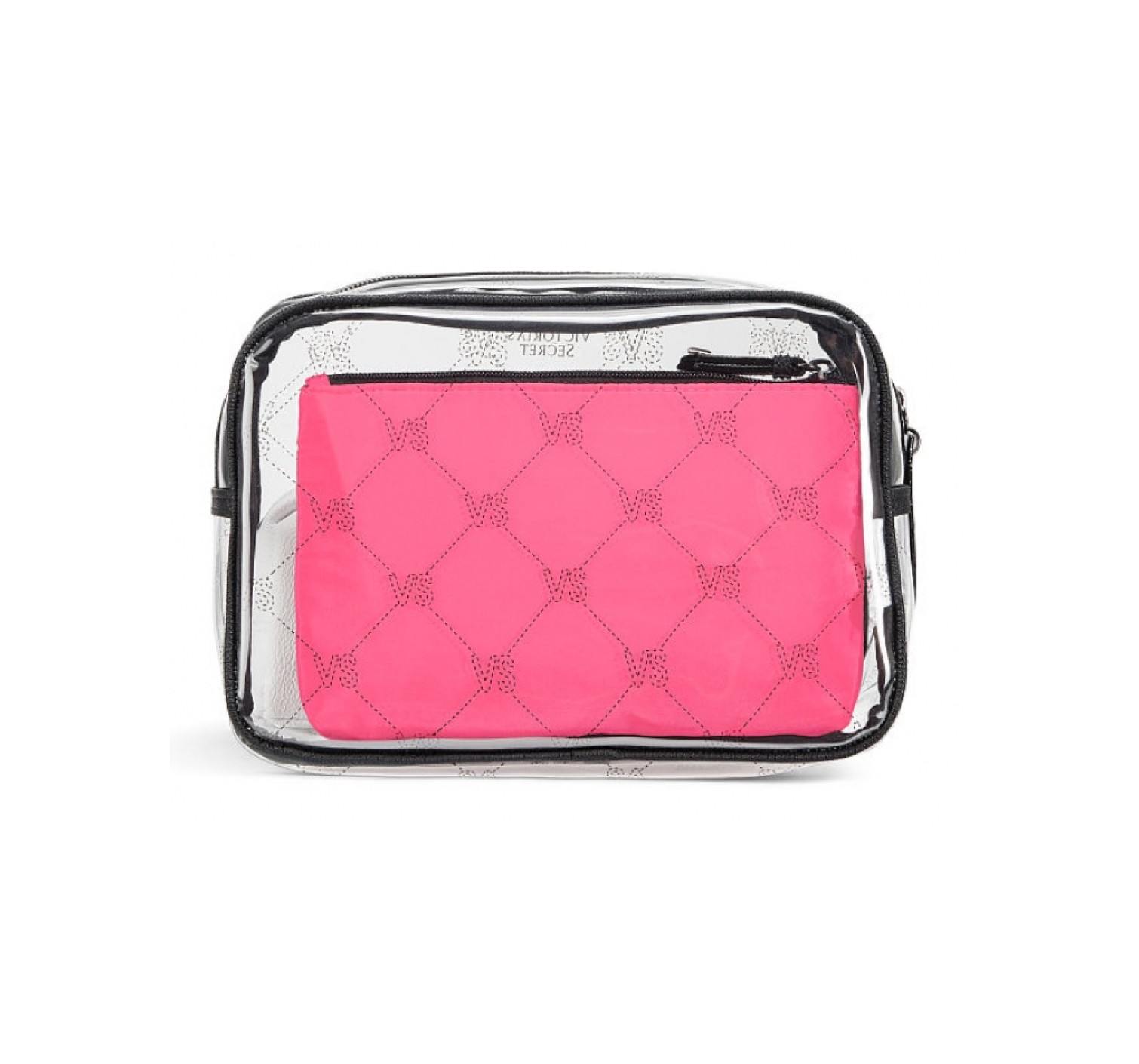 3 в 1 косметичка Victoria's Secret Beauty Bag Trio VS MONOGRAM