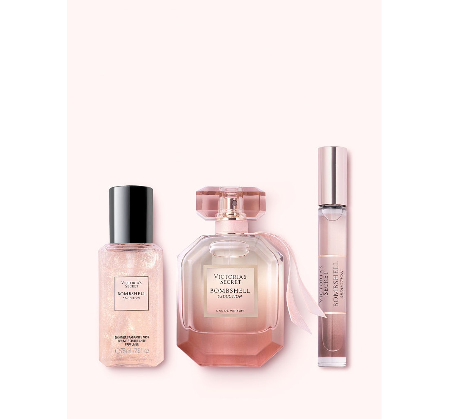 Подарунковий набір Bombshell Seduction Victoria's Secret Luxe Fine Fragrance Gift Set