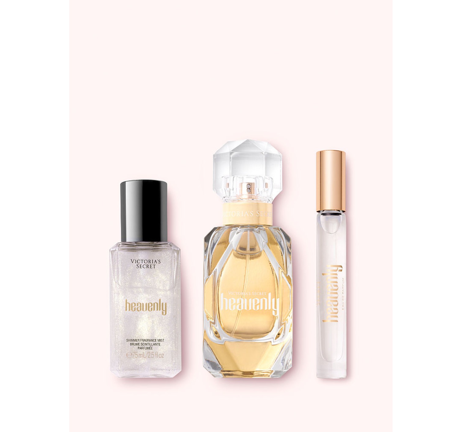Подарунковий набір Heavenly Victoria's Secret Luxe Fine Fragrance Gift Set