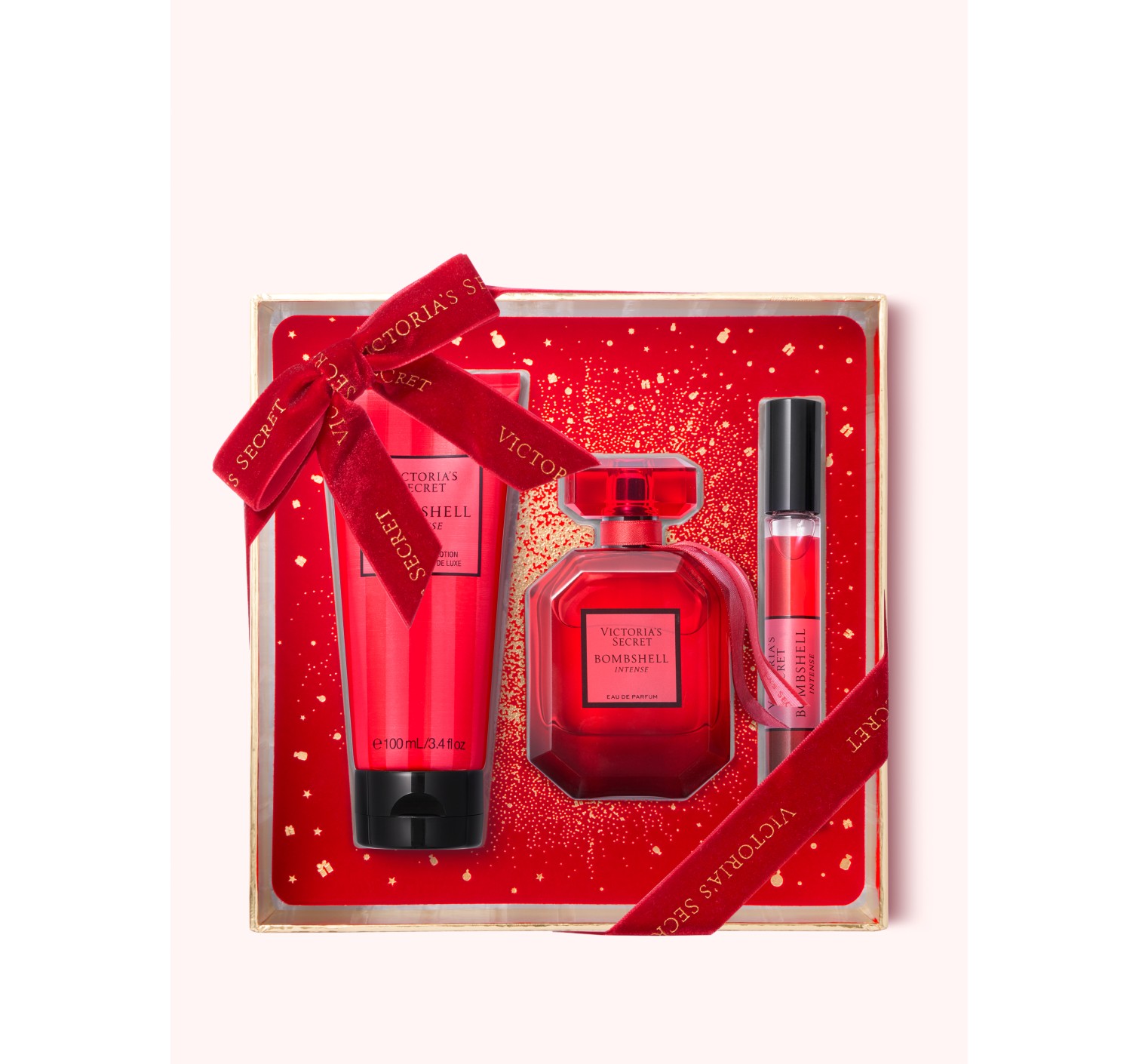 Подарочный набор Bombshell Intense Victoria’s Secret Luxe Fine Fragrance Gift Set