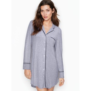 Ночная рубашка Victoria’s Secret Modal Long-Sleeve Sleepshirt