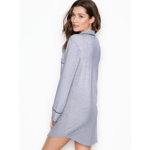 Ночная рубашка Victoria’s Secret Modal Long-Sleeve Sleepshirt