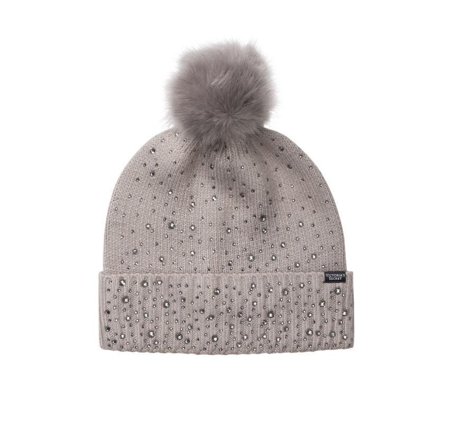 Шапка Victoria’s Secret Rhinestone Pom-pom Hat