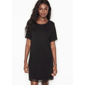 Ночная рубашка Victoria’s Secret Modal Black Lace