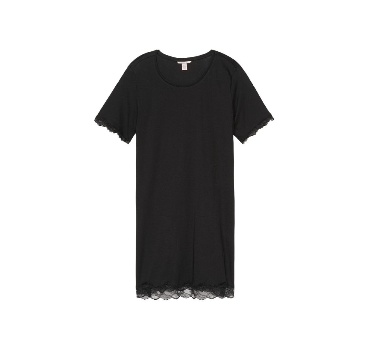 Ночная рубашка Victoria’s Secret Modal Black Lace
