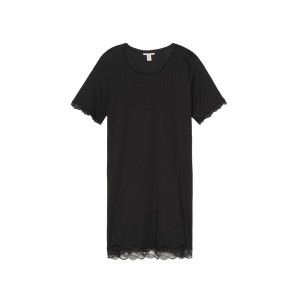 Ночная рубашка Victoria’s Secret Modal Black Lace