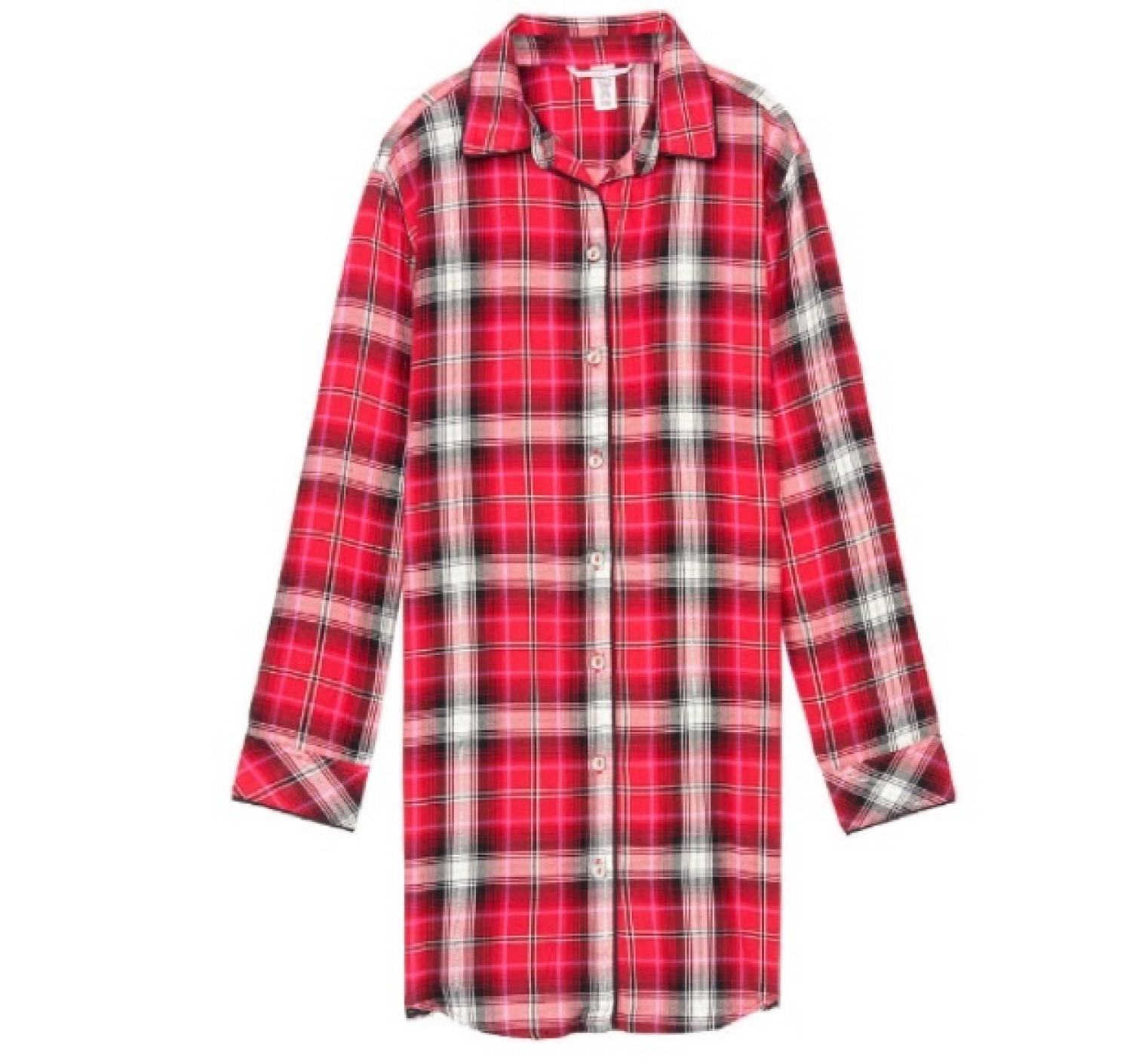Ночная рубашка Victoria’s Secret Flannel Sleep Shirt Top