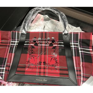 Пляжная сумка Victoria's Secret Red plaid tote
