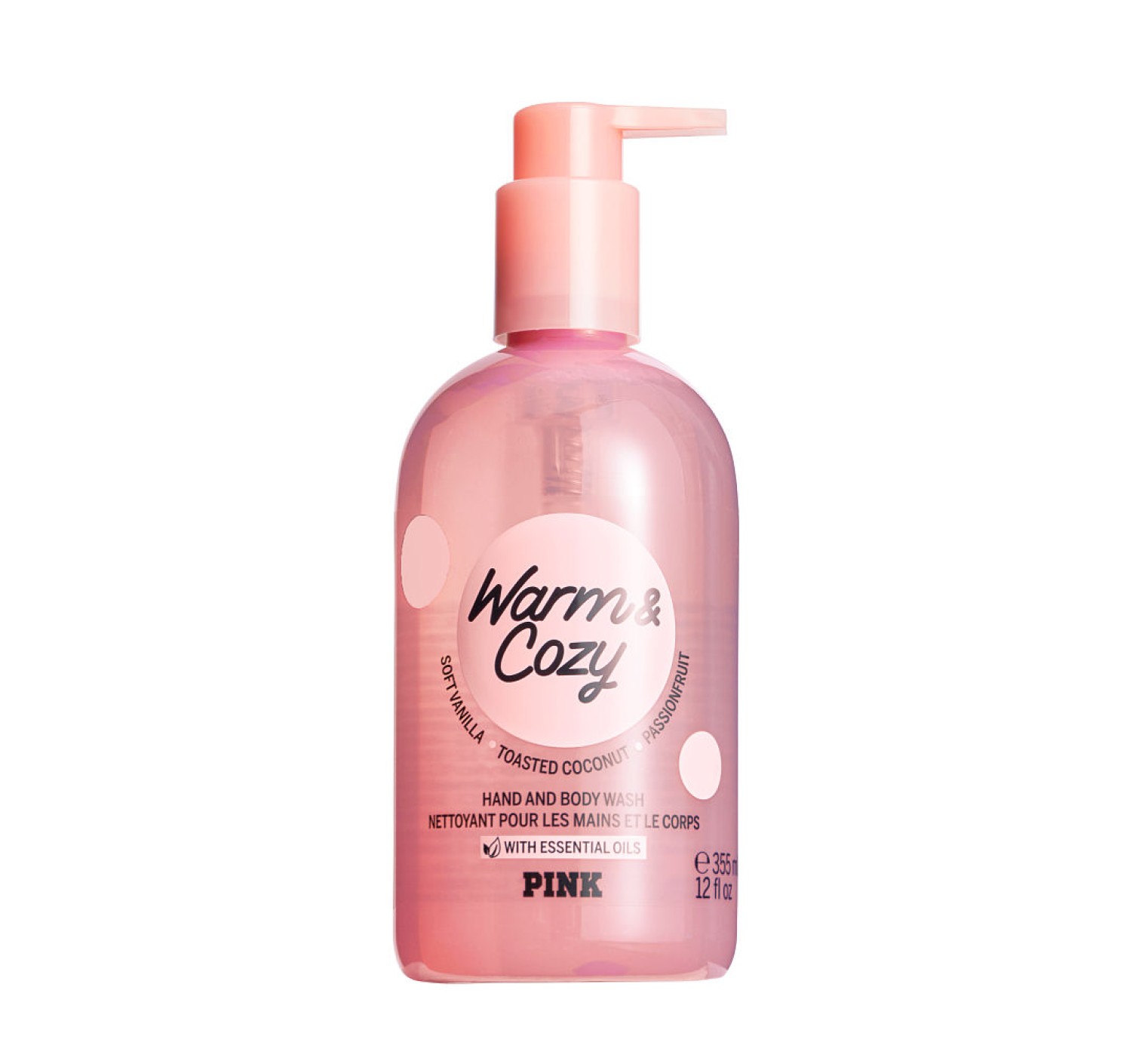Гель для душа PINK Warm & Cozy Hand and Body Wash 