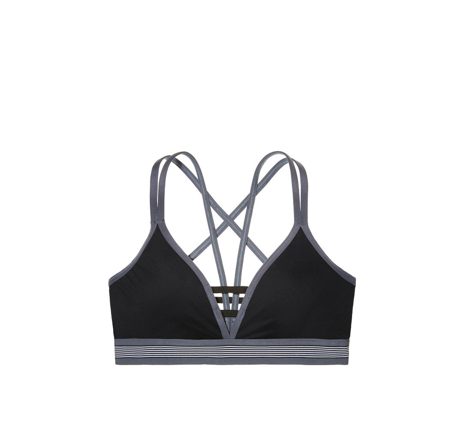 Спортивный топ Victoria’s Secret Black Strappy back Sport Bra