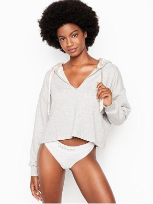 Спортивный костюм Victoria’s Secret SPORT Sueded Fleece Crop Hoodie