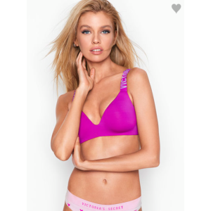 Бюстгальтер Victoria’s Secret T-shirt Lightly lined Logo Bra Neon pink