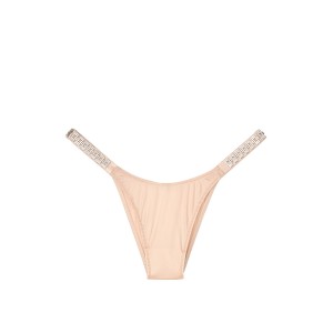 Комплект белья Victoria’s Secret Very Sexy Jeweled Shine Strap Champagne