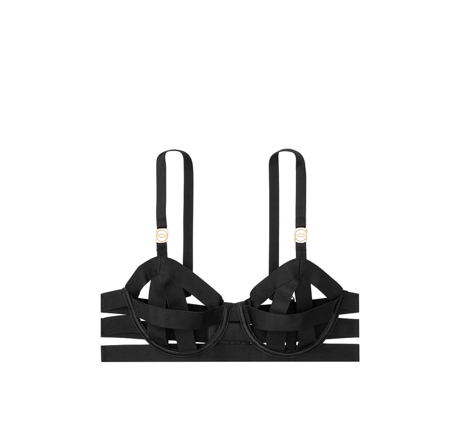 Комплект белья Victoria’s Secret Very Sexy LUXE LINGERIE Unlined Strappy Demi Balconet