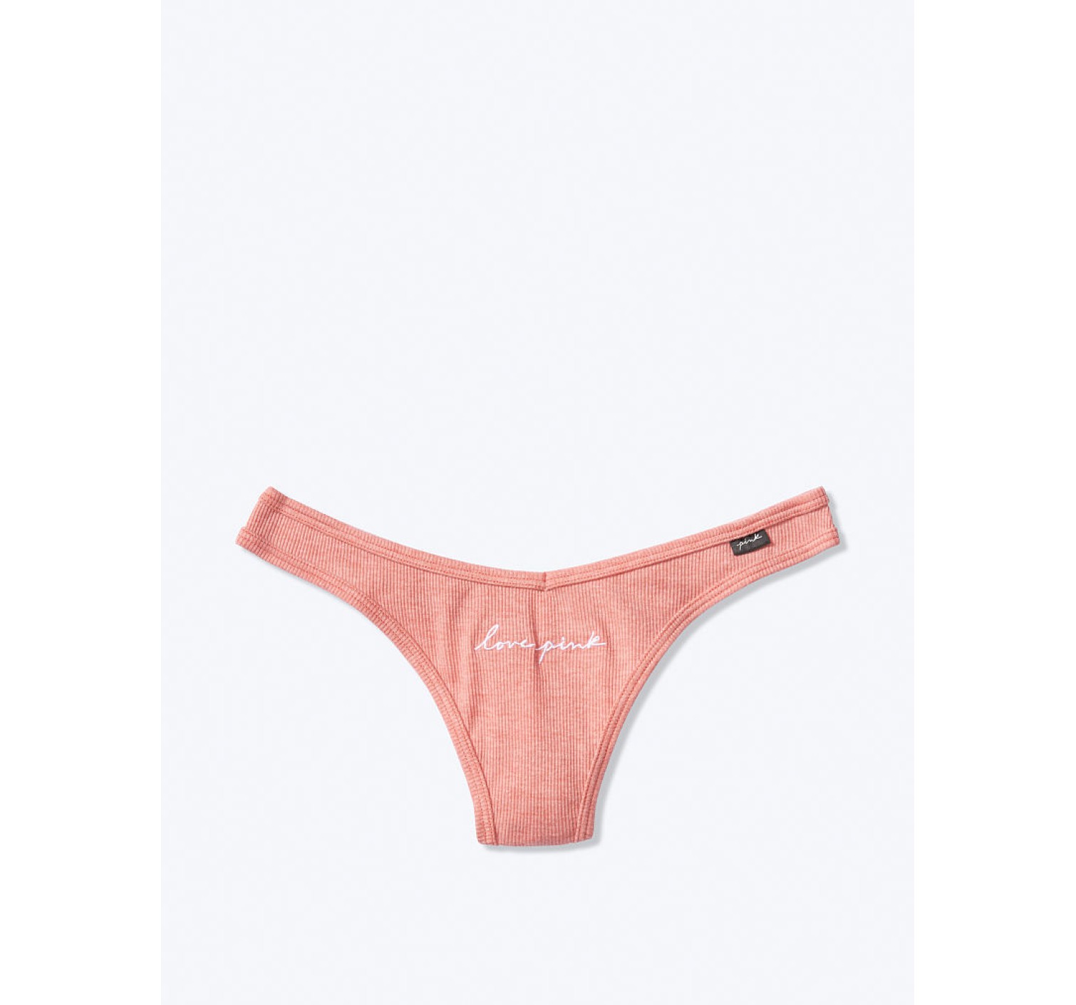 Трусики Victoria's Secret PINK Cotton Thong panty vintage rose