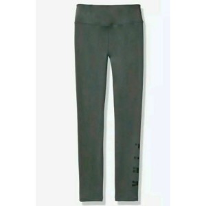 Леггинсы Victoria’s Secret COZY Grey Logo Pink Leggins